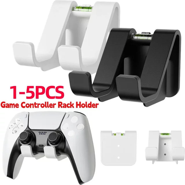 ALLOYSEED Wandhalterung Organizer in Weiß für PS5, PS4, Switch und Xbox Controller - Bild 1