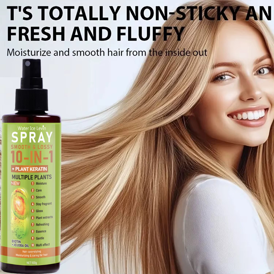 Water Ice Levin Haaressenzspray mit Pflanzenkeratin und Biotin - Bild 2