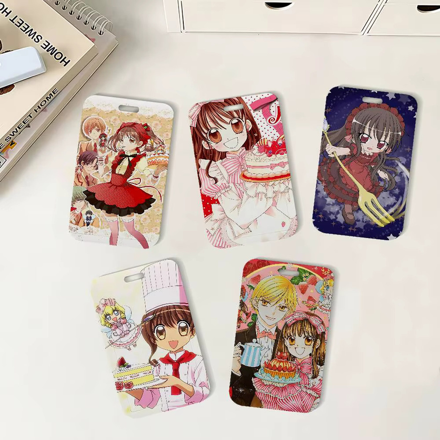 Anime Yumeiro P-Patissiere Ausweishalter mit Umhängeband für Schule und Büro in Multicolour - Bild 2
