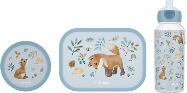 Mepal Lunchset Campus 3-teilig in Blue aus Kunststoff - Bild 1