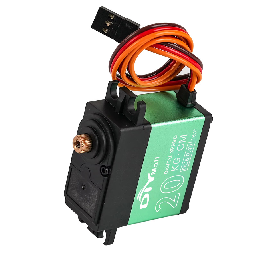 Stemedu Digitaler Servo mit Metallgetriebe, 20kg.cm, PWM Modell RC Servo - Bild 5