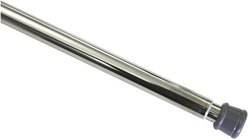 Gardinia Spannstange aus Metall in Silber, Durchmesser: 26 mm, Länge: 80 cm - Bild 1