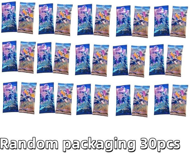 Yiran Kpop Dämonenjäger Kartenhalter Ordner für Anime Karten und Alben, Multicolour, 400 Kartenkapazität - Bild 1