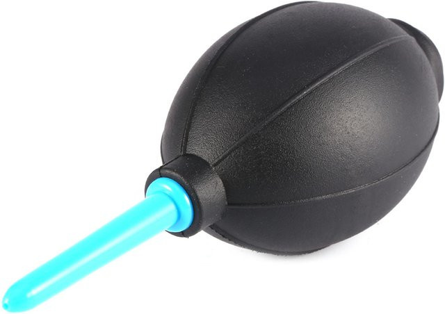 Andoer Ovaler Gummiball-Luftgebläse-Staubreiniger für Kameraobjektive und Tastaturen in Schwarz - Bild 1