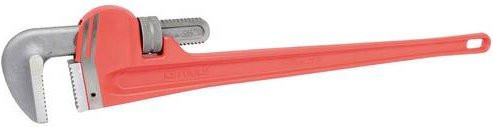 KS Tools Stahl-Einhand-Rohrzange in Rot, 900 mm - Bild 1