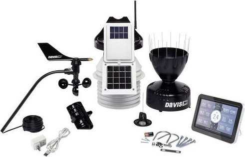 Davis Instruments VANTAGE PRO2 active Funk-Wetterstation mit Konsole in Weiß, Modell 6253EU - Bild 1
