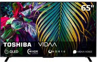 Toshiba 65QV2363DA QLED Fernseher 4K UHD in Schwarz - Bild 1