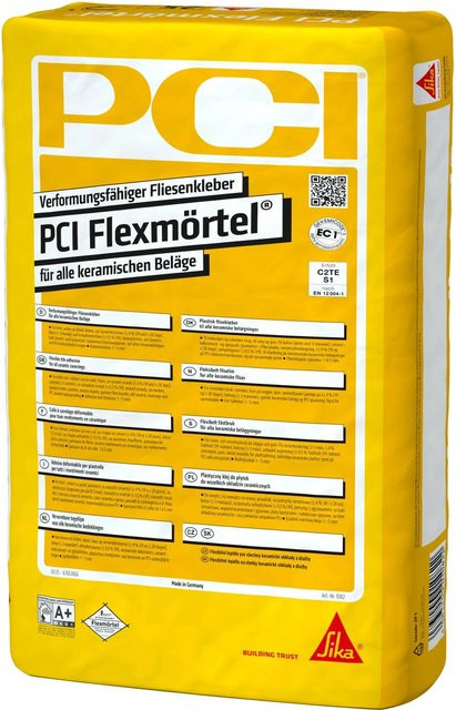 PCI Flexmörtel flexibler Fliesenkleber auf Zementbasis, 25 kg - Bild 1
