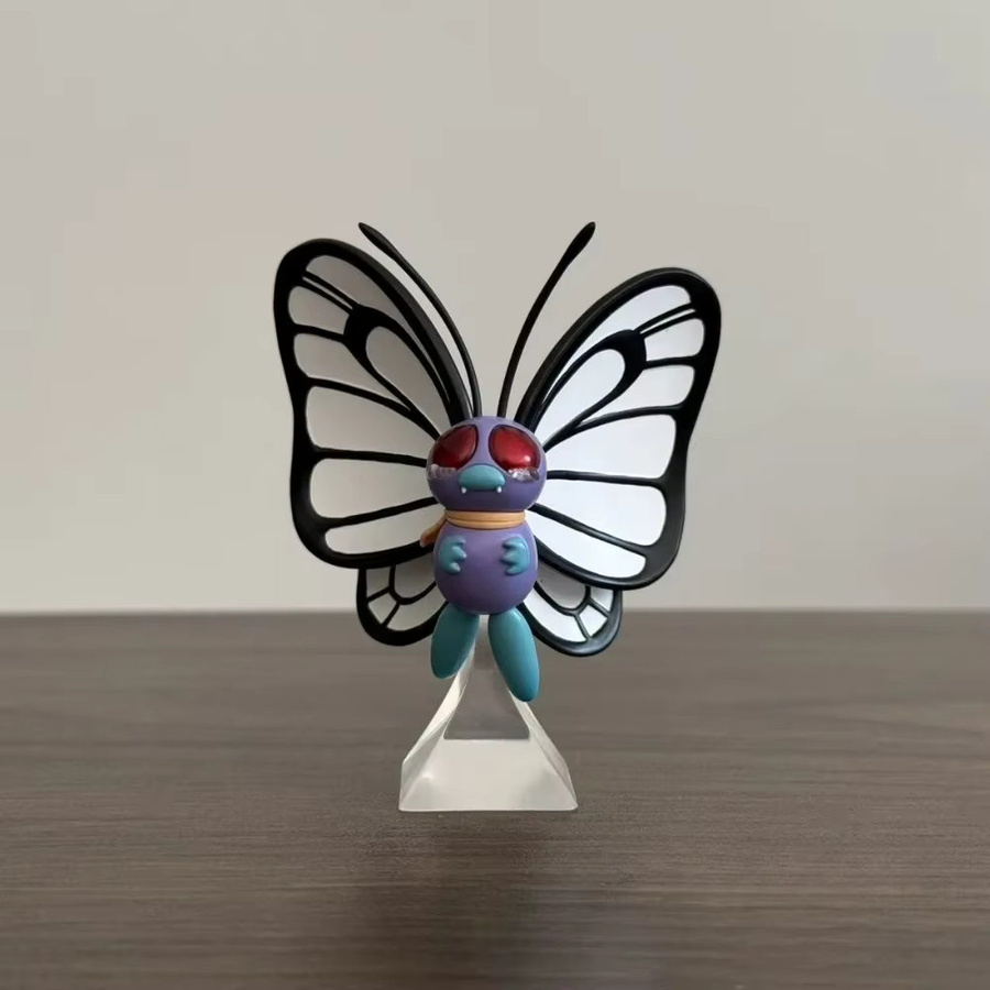 Potdemiel Pokémon Butterfree, Actionfigur, 6,5 cm, PVC - Bild 3