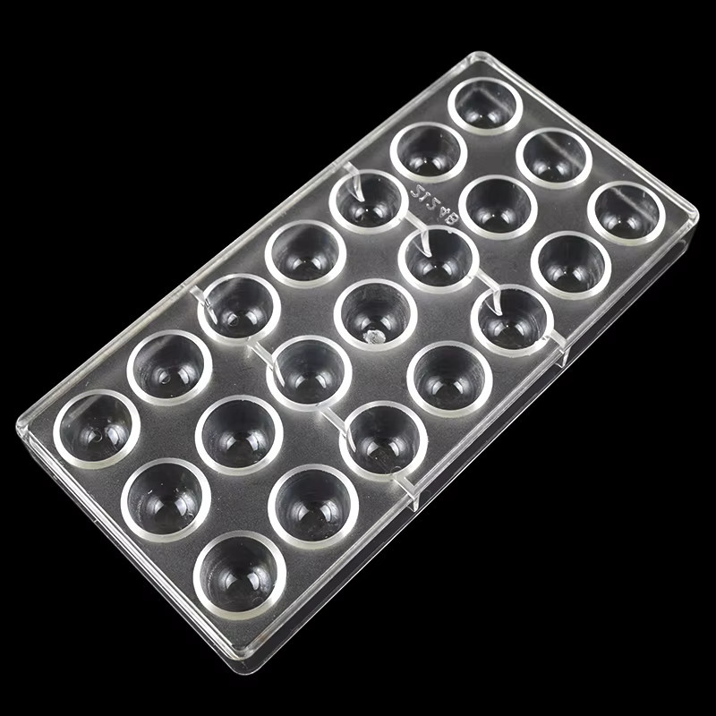 ALICAKE Schokoladenform aus Polycarbonat in Kugelform, transparent, 12 g pro Stück - Bild 5