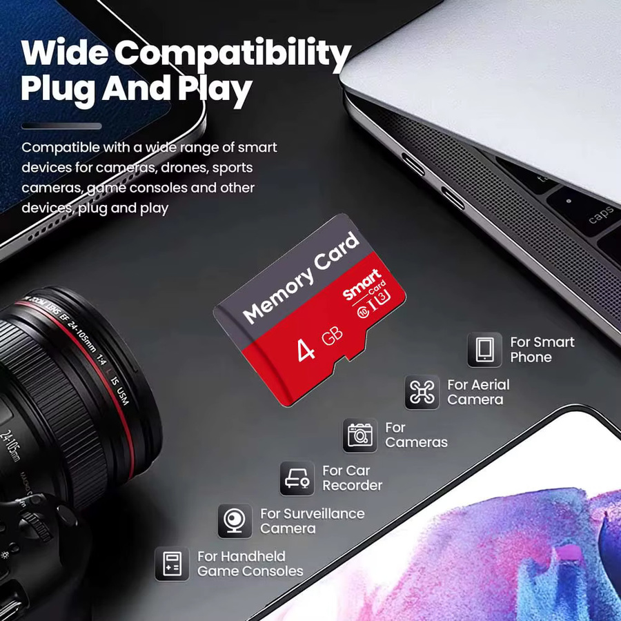 JASTER MicroSD Speicherkarte mit verschiedenen Kapazitäten von 64MB bis 4GB - Bild 3