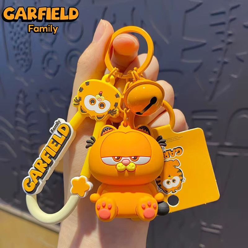 Garfield Schlüsselanhänger, Katzenpuppen-Anhänger, Unisex - Bild 2