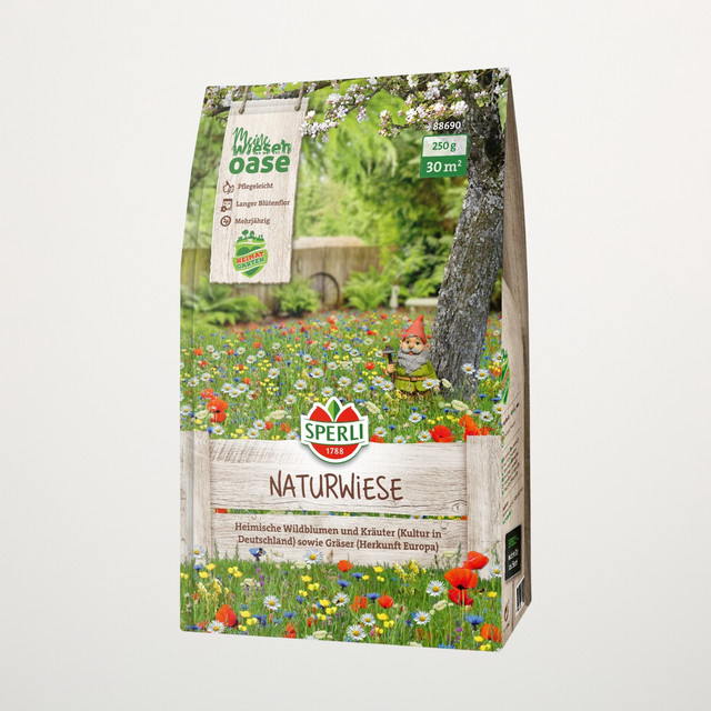SPERLI's Naturwiese heimische Wildblumen Rasensamen, 250g - Bild 1