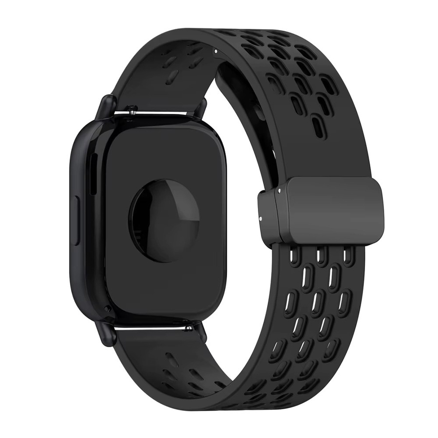 Uhrenarmband Silikon, magnetisch, Schwarz, Redmi Watch 5 Active/5 Lite - Bild 1