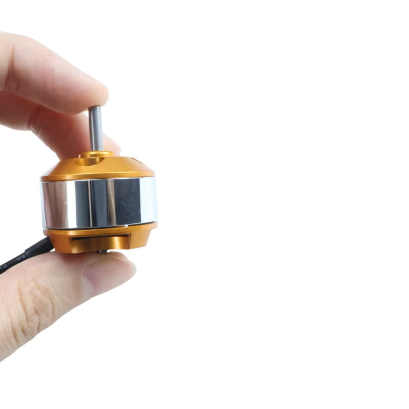 XXD A2208 Bürstenloser Motor Leistungsversion Gold 1000–2600 kV mit 3,17 mm Welle für FPV Racing Light Airframe Upgrade - Bild 2