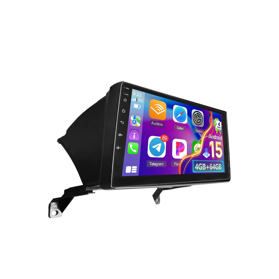 ESSGOO 9 Zoll IPS Touchscreen Autoradio für Opel Astra H 2006-2014 mit Android 15, Wireless Apple CarPlay, Android Auto, GPS, WiFi, Bluetooth und Lenkradfernbedienung, Schwarz - Bild 7