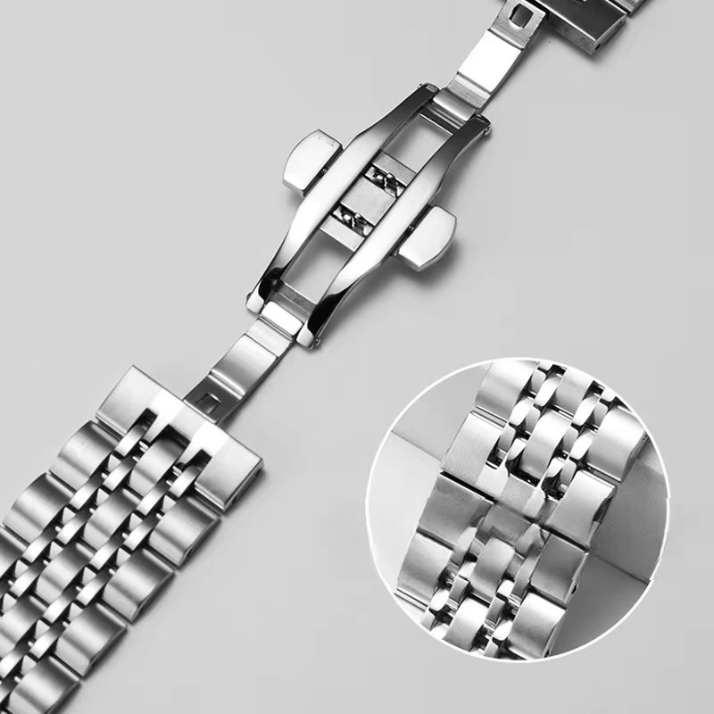 COROS Uhrenarmband Edelstahl, Silber, 22 mm, Unisex - Bild 3