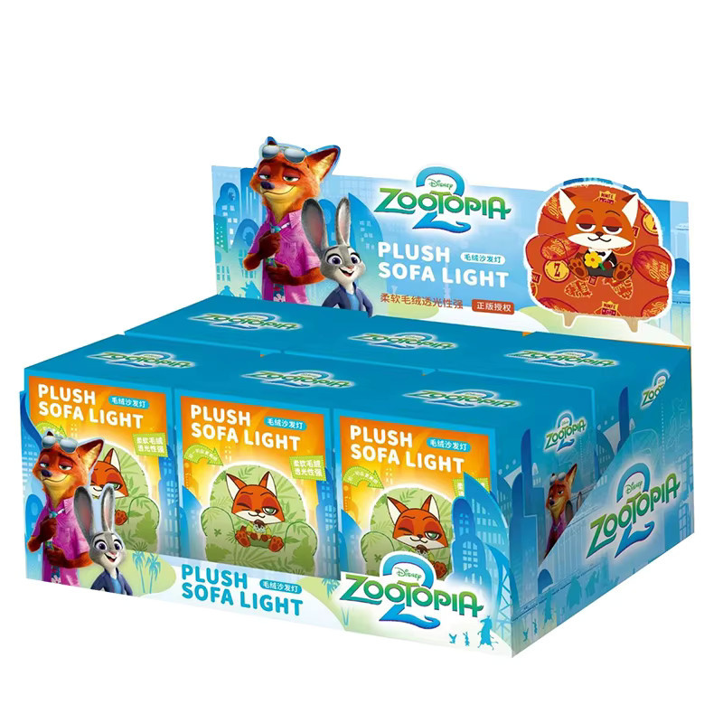 52TOYS Zootopia 2 Plüsch-Sofa, Blindbox, Vinyl-Puppe, Nick Judy - Bild 4