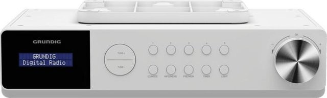 Grundig DKR 1000 BT DAB+ Küchenradio in Weiß - Bild 1