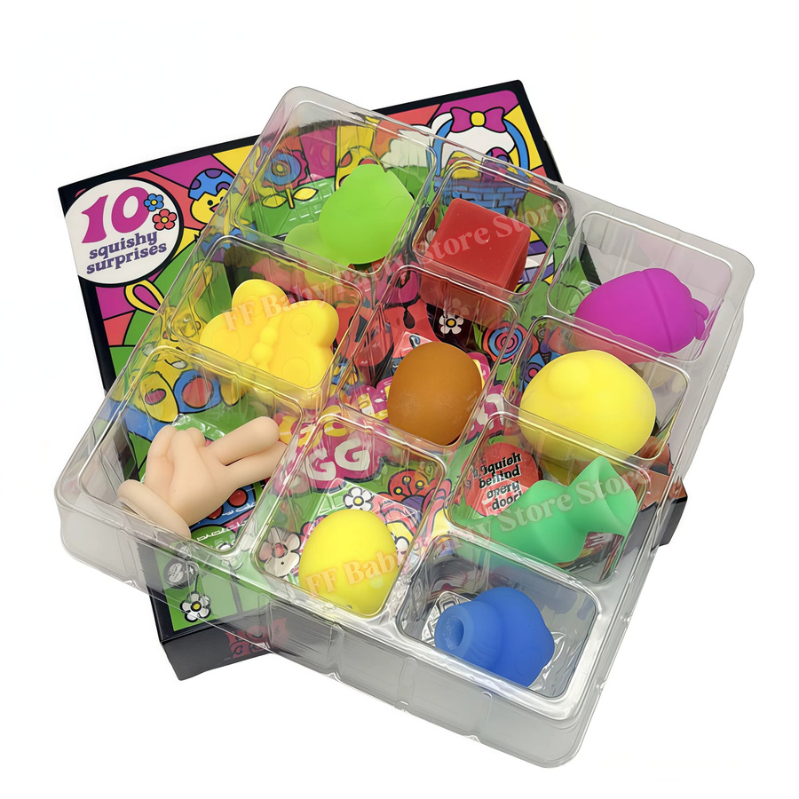Needoh Goldenes Ei Schatzsuche Überraschungsbox, Squishy-Surprise Stressabbau-Quetschspielzeug - Bild 2