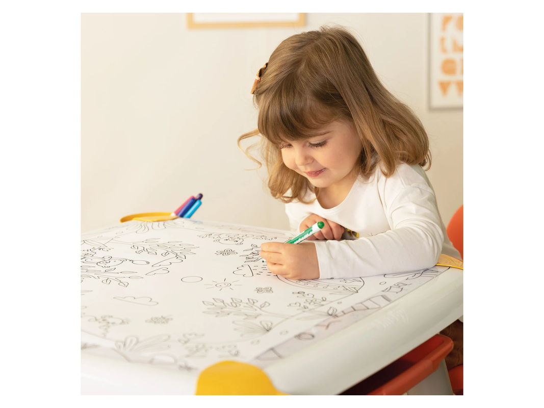 Smoby Kids Kreativtisch für Kinder in Weiß aus Kunststoff - Bild 2