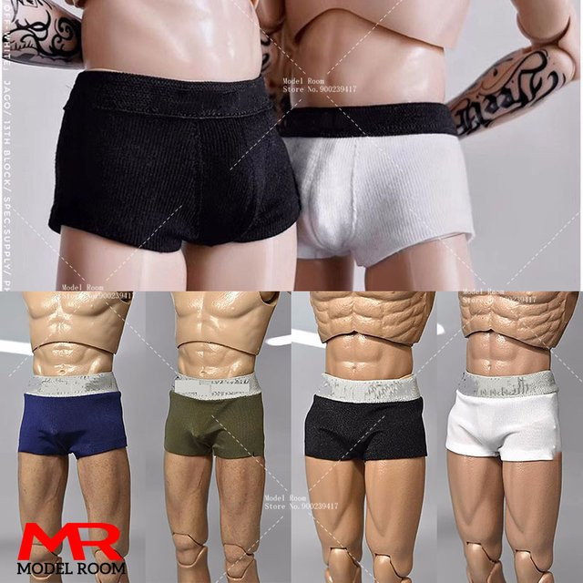 MAK Männliche Unterhose Mode Unterwäsche Kleidung Zubehör, 1/6 Skala, Plüsch / Textil - Bild 1