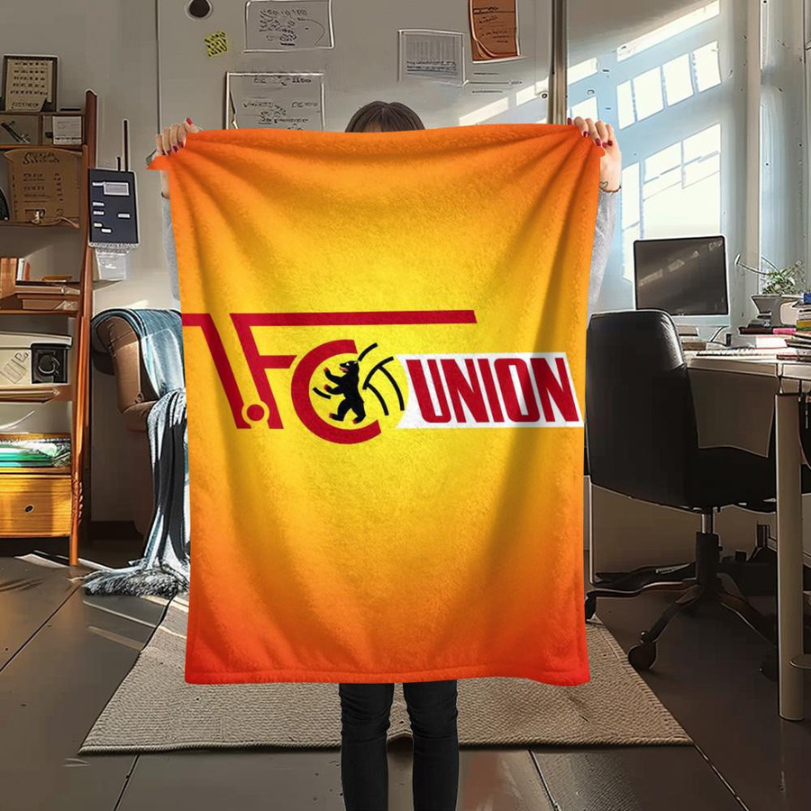 1. FC Union Berlin Flanellblanke für alle Jahreszeiten, B x H: 150 x 200 cm - Bild 5