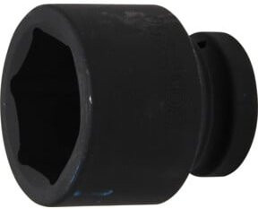 BGS Kraft-Steckschlüssel-Einsatz Sechskant 5850 mit Innenvierkant 25 mm (1 Zoll) und Schlüsselweite 50 mm in Schwarz - Bild 1