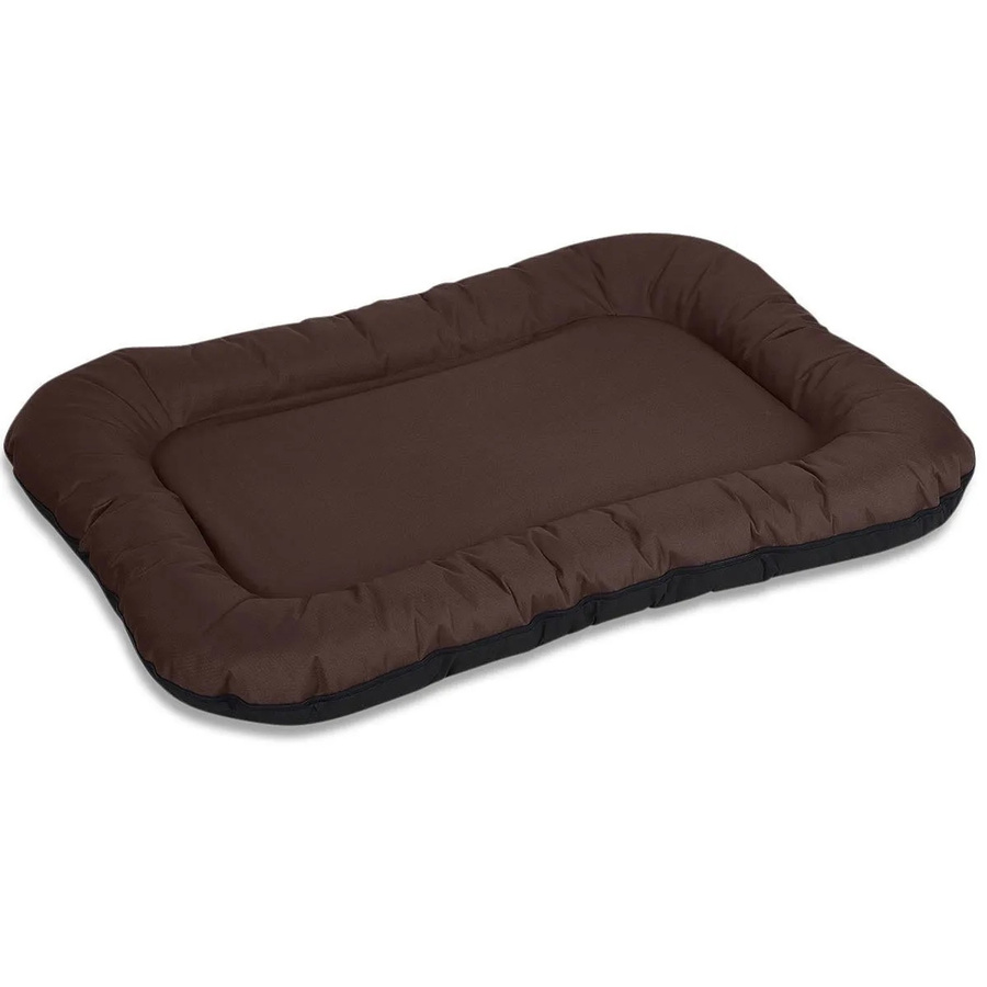Knuffelwuff Hundebett Lucky Wasserfest In und Outdoor aus Nylongewebe Braun XXXL B: 140 cm, T: 105 cm - Bild 3
