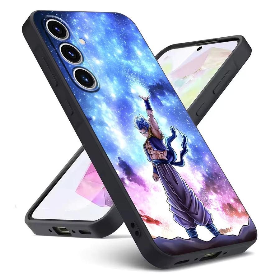 Weiche Handyhülle Dragon Ball Son für Samsung Galaxy A-Serie in Schwarz und Multicolour - Bild 6