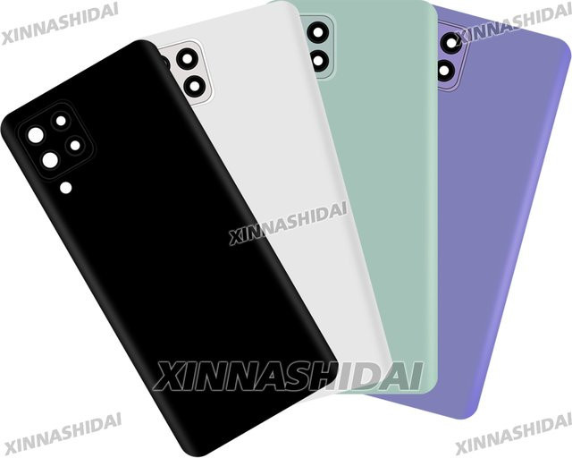 Samsung Galaxy A22 4G Akku-Rückabdeckung Ersatzteil in Schwarz - Bild 1