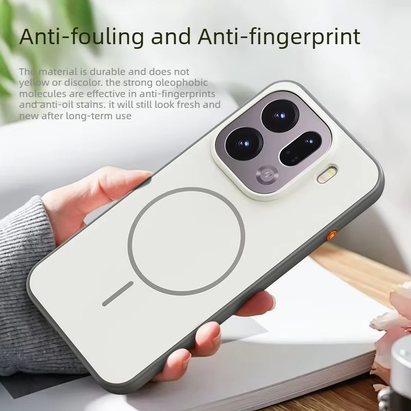 Magnetische und stoßfeste TPU Handyhülle in Weiß für OPPO Find X9 Ultra, X9S Pro, X8S Plus und X8 Pro - Bild 4