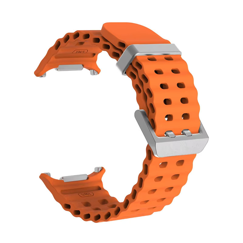 Samsung Uhrenarmband Silikon, Schwarz, Unisex - Bild 1