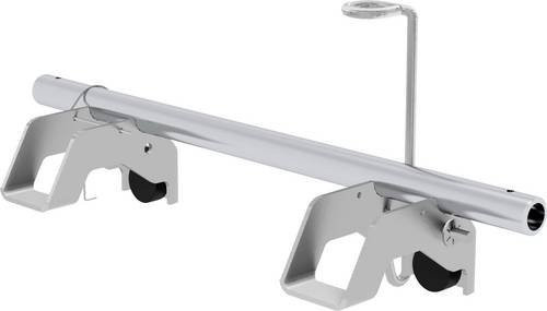 MUNK Günzburger Steigtechnik Einhängehaken Einfallhaken Silber B/T/H: 98 x 25 mm - Bild 1