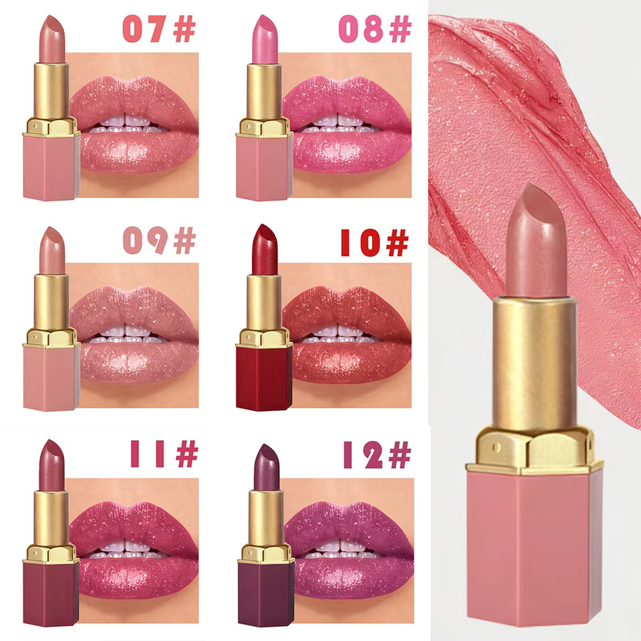 RASME Lippenstift, Matt, 6 Farben, 07# - Bild 1