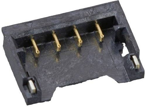 Molex Stiftleiste Standard Schwarz mit 5 Polstellen und 1,20 mm Rastermaß - Bild 1