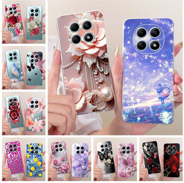 Xiaomi Redmi Note 15 5G Pro Plus Schutzhülle mit Blumenmuster aus weichem TPU in Multicolour - Bild 1