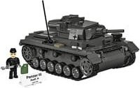 COBI Konstruktionsspielzeug Panzer III Ausf.H Klemmbaustein Modell im Maßstab 1:28 - Bild 1
