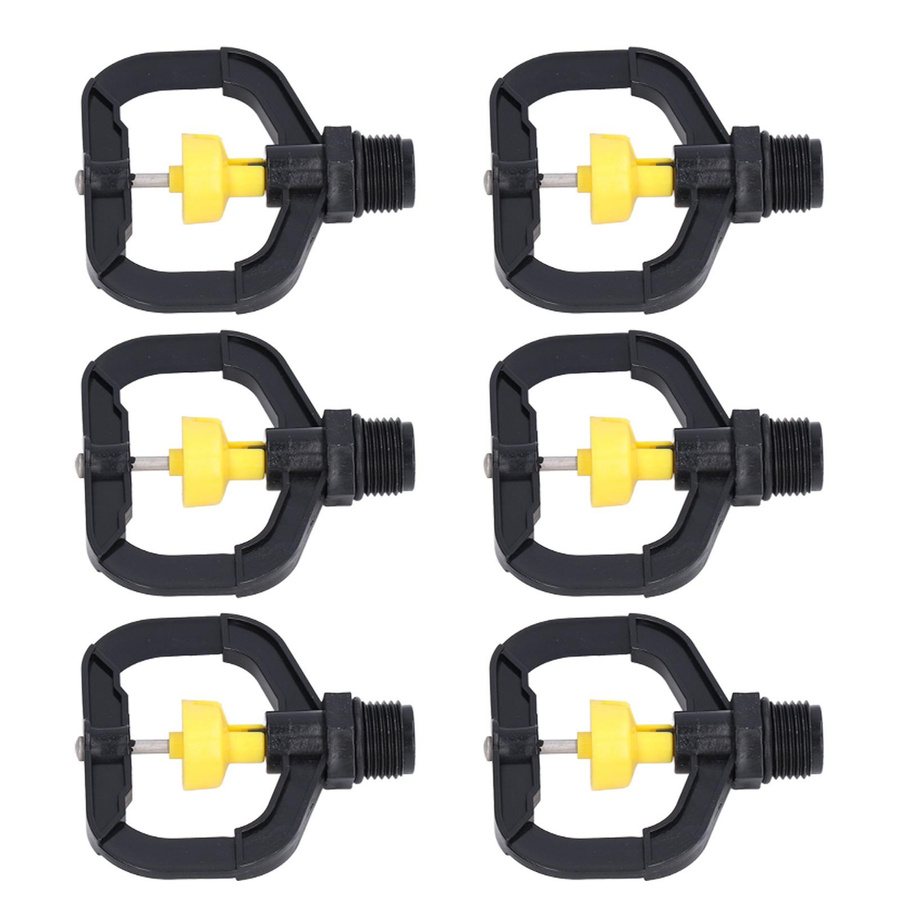 Neoglint 12er Set rotierende Bewässerungssprinkler aus Kunststoff mit G1/2-Außengewinde für Garten, Hof und Rasen - Bild 4