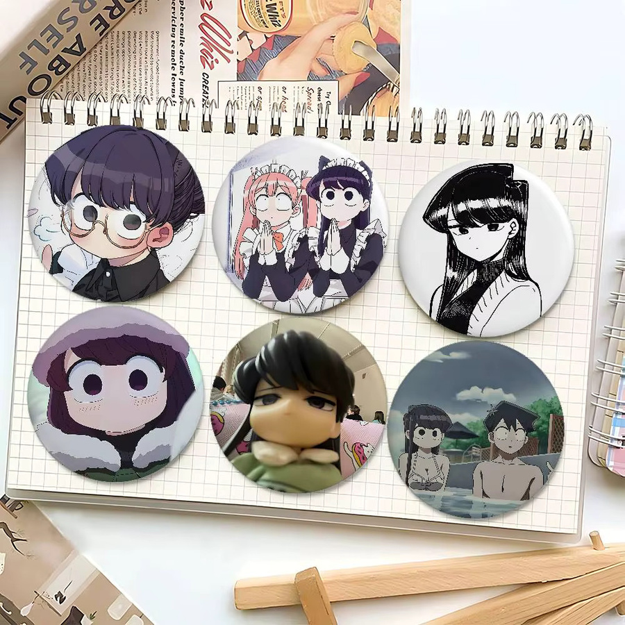 Anstecknadeln K-Komi-san, Metall, Unisex - Bild 4