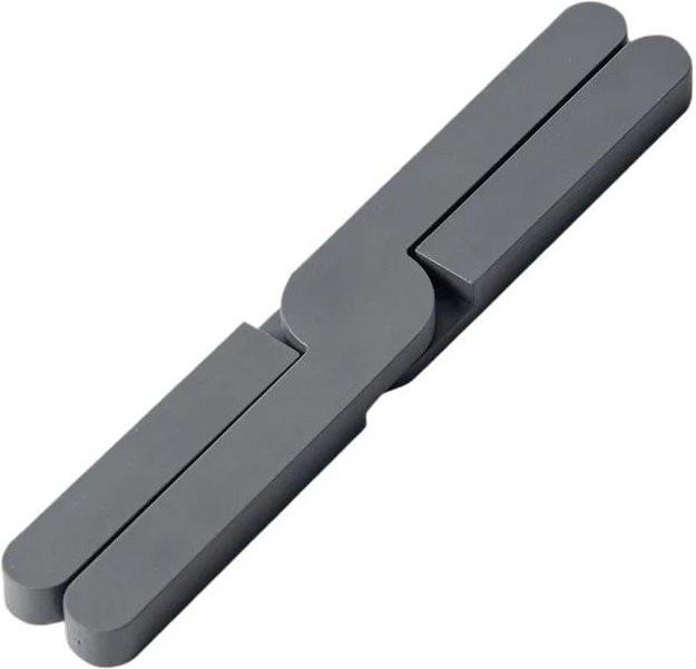 Binchi Outdoor Product Silikon Untersetzer in X-Form, hitzebeständiges und faltbares Topfuntersetz Set, grau - Bild 1