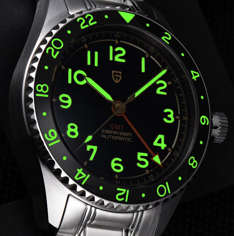 PAGANI DESIGN Armbanduhr Automatik, Edelstahl, Saphirglas, Herren - Bild 5