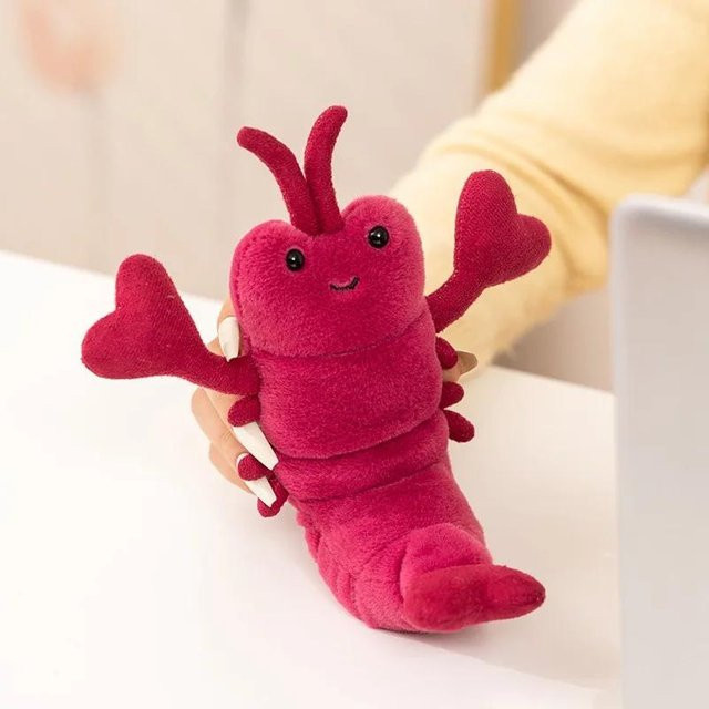 Yiran toy Flusskrebs Anhänger, Plüschtier, Rot, ab 14 Jahren - Bild 1