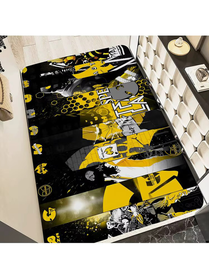 Singer W-WU-T--TANG Anime-Fußmatte multicolor mit Druck für Wohnzimmer und Balkon - Bild 7