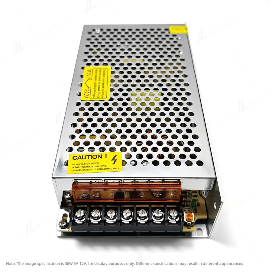 lebeisenf LED-Treiber Netzteil Konverter 12V AC-DC in Silber aus Metall - Bild 3