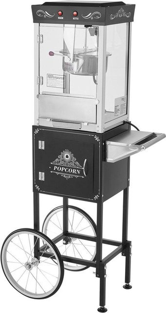 Buying Solutions MB Popcornmaschine mit Wagen, 800W, Schwarz - Bild 1