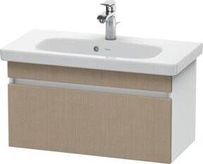 Duravit Waschtischunterschrank DuraStyle in Leinen/Weiß matt mit 1 Auszug, Breite: 73 cm, Tiefe: 36,8 cm, Höhe: 39,8 cm - Bild 1