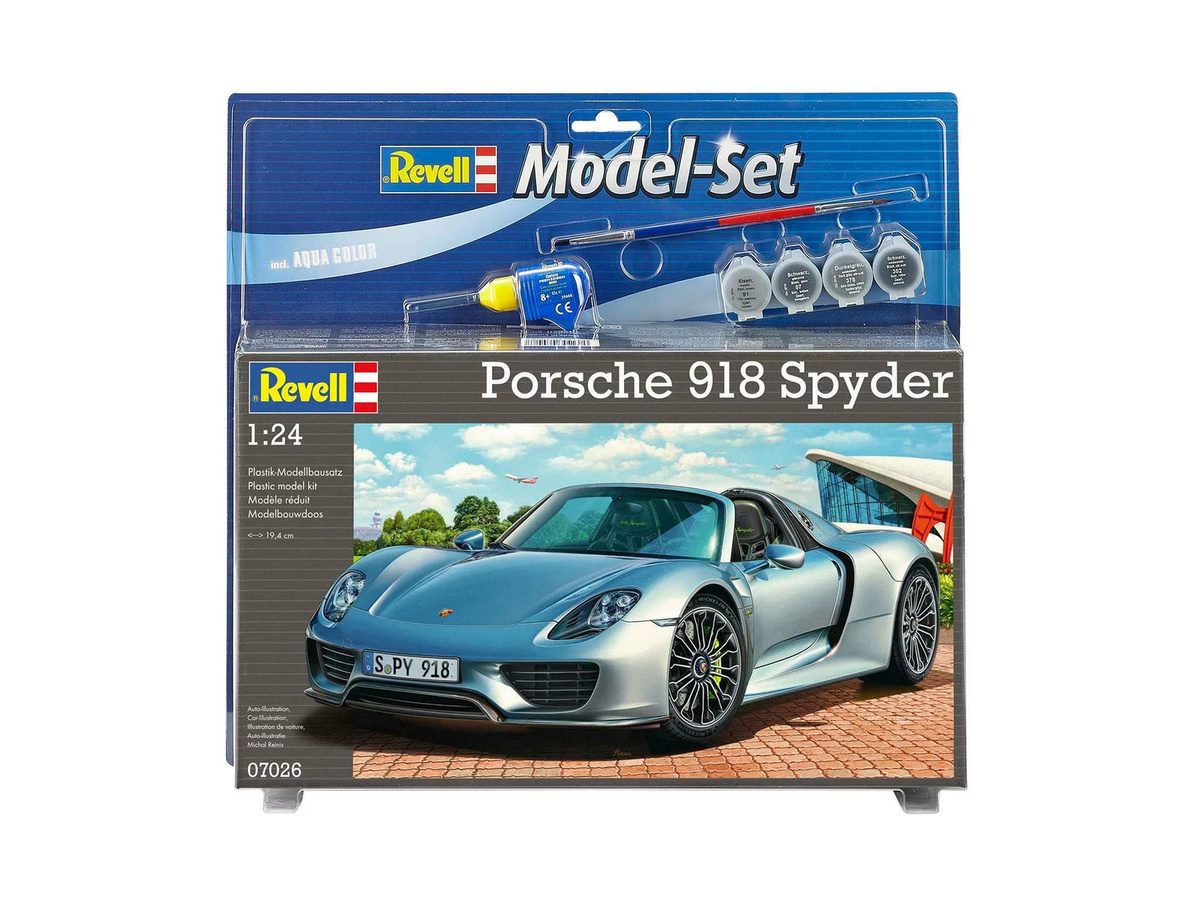 Revell Model Set Porsche 918 Spyder, 1:24, ab 8 Jahren - Bild 3
