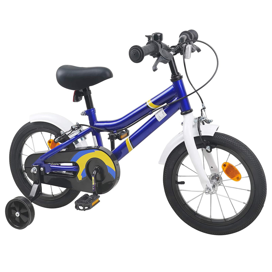 VD Home Furnishing Kinderfahrrad 16 Zoll Blau & Weiß - Bild 4