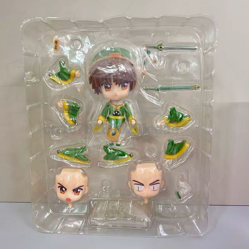 Bandai Card Captor Sakura Action Figure Li Syaoran und Kinomoto Sakura Q Version aus Kunststoff, mehrfarbig - Bild 2